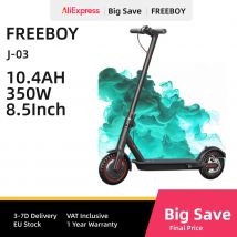 FREEBOY J-03 Scooter elettrico per adulti 350W Escooter pieghevole 36V10.4AH Batteria Skateboard elettrico Pneumatico da 8,5 pollici E-Scooter