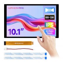 Waveshare 10,1 Zoll DSI kapazitives Touch-Display, 800 x 1280, IPS-Panel für Raspberry Pi 5/4B/3B/3B+/3A+
