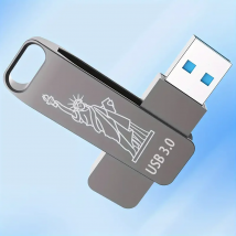 Original Hochgeschwindigkeits-Stick 128GB USB 3,0 Flash-Metall laufwerk 64GB große Kapazität freie Schlüssel kette Transfer Speicher u Festplatte