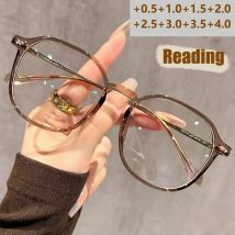 Occhiali da lettura alla moda da donna Occhiali anti-luce blu super leggeri e versatili per persone di mezza età e anziani