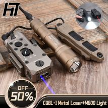 WADSN CQBL 1 Metall Rot Grün Blau IR Laser M300 M600 SF Weiße LED-Taschenlampe Dual Control Druckschalter Passend für Picatinny-Schiene