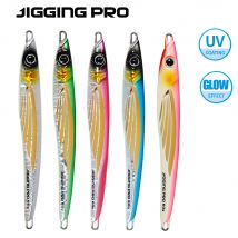 JIGGINGPRO Metal Jig 60g 80g 100g THEOS Esca da pesca Tonno Amberjack Kingfish Shore Offshore Jigging Lure esche da pesca in acqua salata