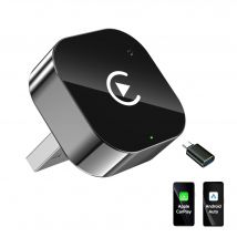 Kabelloser Carplay-Adapter, Plug-and-Play, verkabelt mit kabellosem Carplay-Dongle für iPhone, iOS, Auto-Navigation