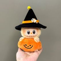 Nowy zestaw zawieszek do ubranek dla lalek, zestaw na Halloween LABUBU, akcesoria DIY dla lalek, zabawne i urocze ubranka dla niemowląt, prezenty świąteczne