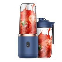 Frullatori portatili per succhi di frutta Mini bottiglia elettrica personale estiva per la casa USB 6 lame Spremiagrumi per cucina