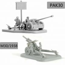 1/72 Statisches Szenario PAK40 Anti-Tank-Pistole M1938 4D Kunststoff Montieren Kanone Modell Puzzle Spielzeug
