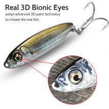 Feather Fishing Colorful Carbon Metal Jig Lure Spinning Spoon Artificial Bait Bass Hook of Minnow Sinking Casting Pesca Tackle
