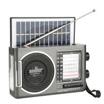 9008BTS classic solar radio, AM/FM speaker, USB/TF card interface, 3 charging methods, suitable for outdoor activities