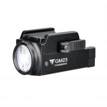 Trustfire GM23 Taktyczne latarki LED Mini Lights 800 lumenów USB Akumulator Quick Release 1913/GL Rail