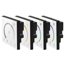 Controller del pannello a sfioramento DC12V 24V Singolo colore CCT RGB RGBW Striscia LED Pannello in vetro Dimmer Interruttore a parete Luci a nastro