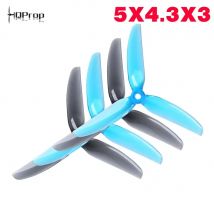2/8 Pairs HQProp High Quality HQ 5X4.3X3 V2S 5043 5inch 3blade/tri-blade propeller prop for FPV Freestyle Drone DIY Parts