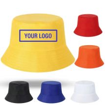 CUSTOM TEXT LOGO Reversible Bucket Hats Men Women Outdoor Fisherman Caps Beach Fishing Hat Unisex Chapeau Panama Hat
