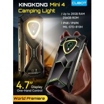 Mini wytrzymały smartfon z systemem Android 15 Cubot KingKong MINI 4, 4,7-calowy mini ekran, 90 Hz, bateria 4700 mAh, do 20 GB pamięci RAM (8 + 12 GB), 256GB pamięci ROM, mini telefon komórkowy, NFC,