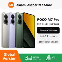 POCO M7 Pro 5G Global Version Dimensity 7025-Ultra 120Hz FHD+ Ekran AMOLED chroniący oczy Bateria 5110mAh NFC