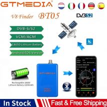 GTMEDIA V8 Finder BT05 Digitaler Satellitenfinder DVB-S/S2 1080P besser als Satlink Ws-6933 6906 6916 unterstützt Android/IOS-Systeme
