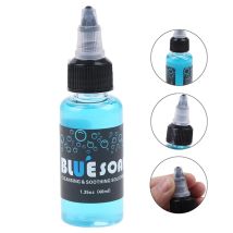 500/40 ml konzentrierende grüne Tattoo-Seife, blaue Seife, milde Tattoo-Reinigung, beruhigende Nachsorge-Lösung, Flüssigseife für Tattoo-Salon