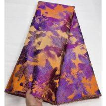 SPITZE Afrikanische Brokat Jacquard Spitze Stoffe 5 Yards 2025 Hohe Qualität Französisch Vergoldete Spitze Für Frauen Hochzeit Party Kleider Material