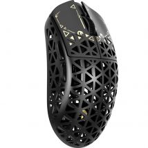 Mouse da gioco wireless MAMBASNAKE M5 Ultra fibra di carbonio 8KHz con 42000 DPI, sensore PAW3950MAX, 39 g leggero, nordico 52840