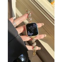 Überlegene Verpackungsband-Bohrer-Armband-Verbindung für Apple Watch Band Serie S10/8/7/6/3/4/5/9 40 mm 41 mm 42 mm 44 mm 45 mm 46 mm Armband