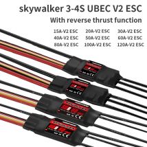 Hobbywing SkyWalker 15A 20A 30A 40A 50A 60A 80A 100A 120A V2 ESC Elektronischer Geschwindigkeitsregler für feste Flugzeuge