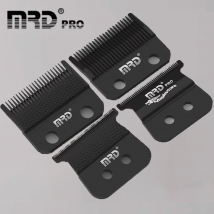 MRD Pro Men's Professional Hair Clipper Original Horn Cutter Trimmer Faded Blade Pick Knife Moving Knife Fixed Knife Accessories