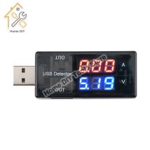 Dual-USB-Stromspannungs-Ladedetektor-Tester Batterie-Voltmeter Robuster Ampere meter Ladegerät-Tester