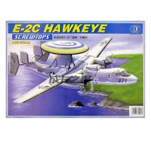 1: 72 UNS E-2C Eagle Eye Frühen Warnung Flugzeug Montage Modell DIY Military Junge Geschenk