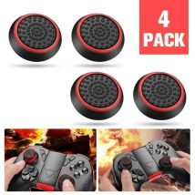 4 szt./10 szt. Antypoślizgowe silikonowe analogowy Joystick etui z uchwyt na kciuki kciukiem na PS3