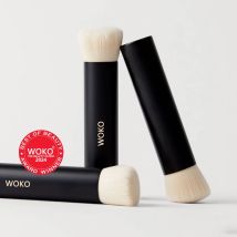 1 stücke Schräge Foundation Make-up Pinsel Winkel Runde Kopf Kontur Foundation Pinsel Flüssige Foundation Polieren Make-Up-Tool Tragbare