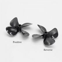 1pc Rc Boot Propeller Hohe schub 4 Klingen Propeller Positive & Reverse Paddel Passt Für Rc Köder Boot trugel boot DIY Schiff teile