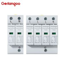 2P4P AC Scaricatore SPD domestico protezione da sovratensione per fulmini a bassa tensione 275V 385V 20KA40KA60KA80KA100KA