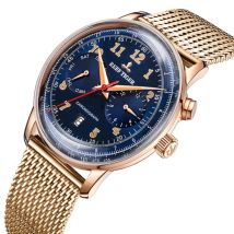Riff Tiger Herren-Automatikuhr, 40 mm, Business-Mechanische Armbanduhr, ultradünn, leuchtend, Monat, Woche, Datum, Saphirspiegel