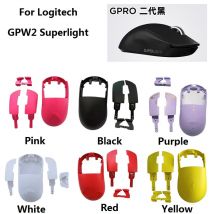 Original neue Ersatzteile für Logitech GPW2 G PRO X SUPERLIGHT kabellose Maus, Ersatz-Kunststoffschalen-Reparaturteile mit Logo