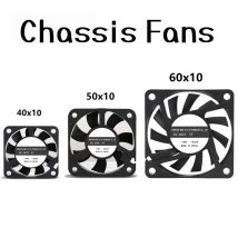 40x40x10mm 50x50x10mm 60x60x10mm 5V 2-Pin PC Computer CPU System Radiator Bezszczotkowy wentylator chłodzący Cicha obudowa Wentylatory chłodnicy