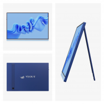 Monitor portatile VEOUT da 16 pollici con USB-C 1920 * 1200P IPS, monitor da gioco HDMI Freesync con cavalletto, disponibile in quattro colori