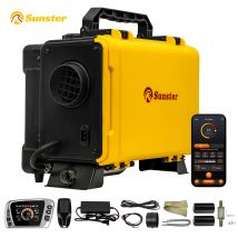 8KW 12V 110-220V Portable Diesel Air Heater With Bluetooth APP&LCD  Parking Night heater for Car RV  Camper Tent Garage Home