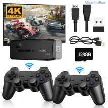 Konsola do gier wideo 2.4G Dual Wireless Handle Stick 4K 20000+ Game 64G 128G Retro Game dla PS1/GBA prezent urodzinowy dla chłopca