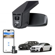 Mangoal Dash Cam 4k für BMW 5er Gen6 F07 F10 F11 F18 M5 Select 2014-2017 Autorecorder mit GPS WiFi App 64GB 128GB SD-Karte