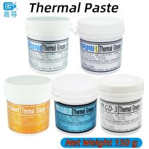 GD900 GD007 GD-3 Grasso Termico Conduttivo Peso Netto 150 Grammi Pasta Grigia Gesso Dissipatore di Calore Composto per Computer CPU GPU CN150