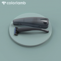 Color lamb Minimalismus Rasierer für Männer Friseur Rasierer Wal Form Design Griff mit 5 Schichten martensit ischen Klinge Nachfüll patronen