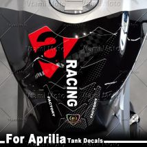 3D Moto Serbatoio Adesivo Rilievo del Carro Armato di Protezione Della Decalcomania Per Aprilia RSV4 Tuono 1100 660 GPR RS 50 125 150 457 Shiver 750 900
