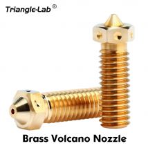 Boquilla Volcano de Latón de Alta Calidad Trianglelab para Hotend de Impresoras 3D, Compatible con Hotend Volcano, Hotend M6 Rapido, Kit Hotend CHC Pro