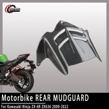 Kotflügel Hinterreifen Hugger Für KAWASAKI Ninja ZX 6R 636 ZX636 ZX-6R ZX6R 2009-2022 Spritzschutz ABS Carbon Faser