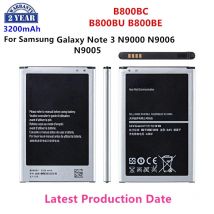 Nuovissima batteria B800BE B800BC B800BU per Samsung Galaxy Note 3 N900 N9002 N9005 N9006 N9008 batteria di ricambio con NFC