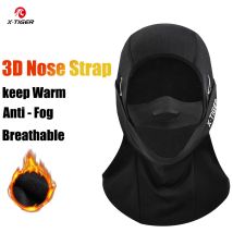 X-TIGER Winter Cycling face mask Windproof Balaclava Breathable Anti-fog Ski Masks Thermal Keep Warm Bicycle masks full face