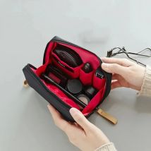 2024 neue Frauen Kosmetik Tasche Einfarbig Koreanischen Stil Make-Up Tasche Tasche Kulturbeutel Wasserdicht Make-Up Organizer Fall Luxus Tasche