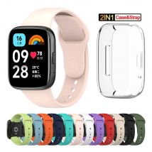 Silikon-Schlaufenarmband für Redmi Watch 3, aktive Sportband, Smartwatch-Armband für Xiaomi Redmi Watch 3, Armband-Zubehör