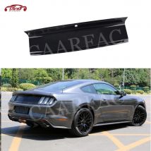 ABS Glänzend Schwarz Auto Hinten Deckel Stamm Decklid Panel Abdeckung Kit Für Ford Mustang 2015-2023