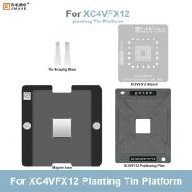 AMAOE für XC4VFX12 BGA Reballing Schablone für SFG363DGQXXXX Planting Tin Platform Steel Mesh Template Kit 0,20 mm