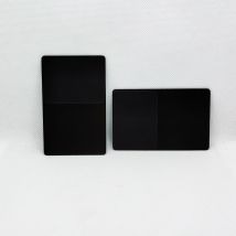 5 Pcs Premium Custom 13.56MHZ 504 Byte Stainless Steel Contactless Smart NFC Business Card that Can Be Printed on Both Sides